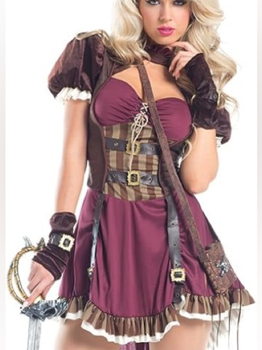 Women's Steam Punk Pirate Costume